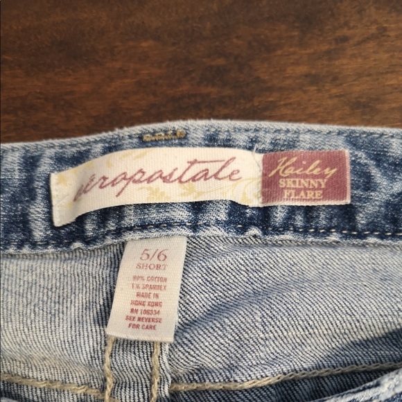 Aeropostale denim Hailey jeans blue jeans Y2K 2000s feel vibes 90s - Picture 2 of 5